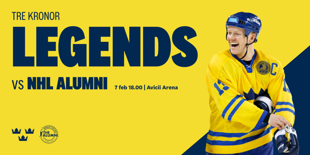 Tre Kronor LEGENDS – NHL Alumni